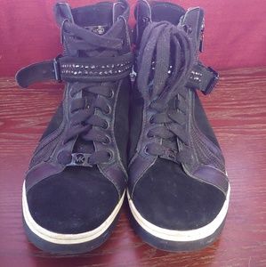 Michael Kors Womens Zip Up High Tops Size 8.5